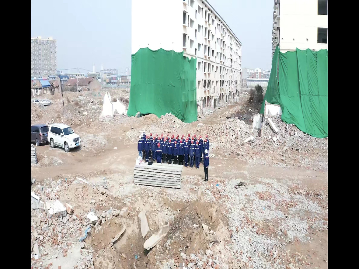 宁陵县四湖湿地旧城改造项目2栋房屋爆破拆除工程